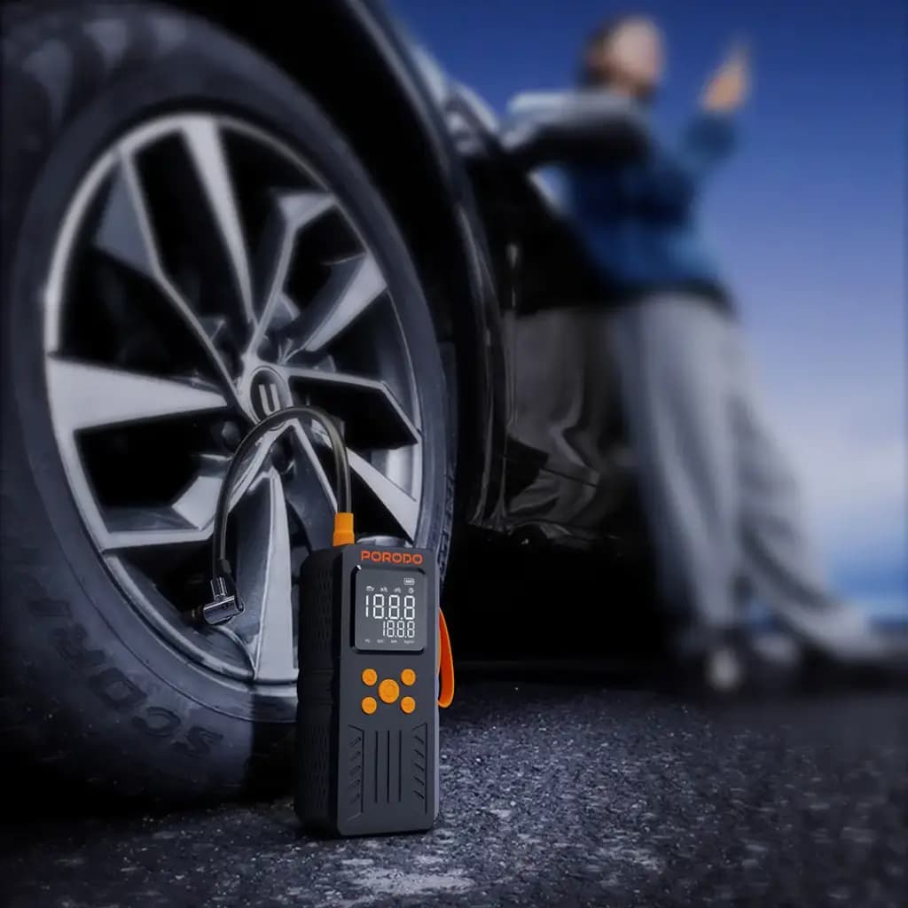 Porodo 4 In 1 Multi-Tool Inflator & Jump Starter