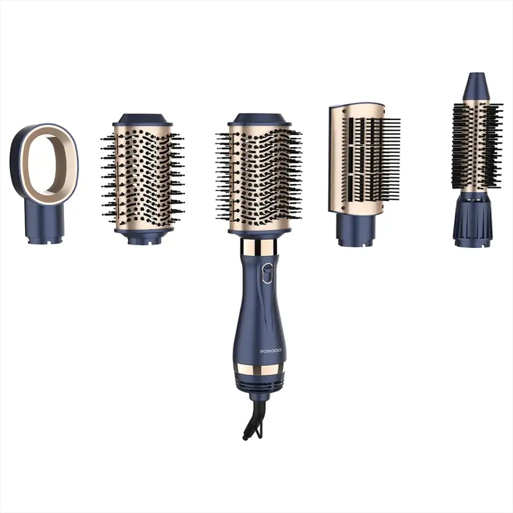 Porodo 5 In 1 Hot Air Brush Styling Set