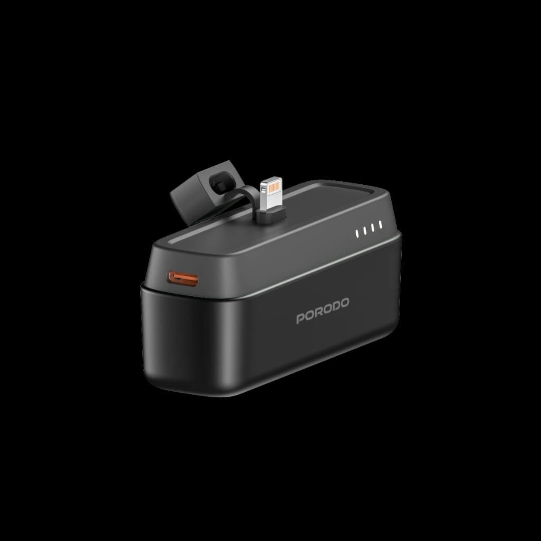 Porodo 5000mAh Power Bank with Lightning Connector
