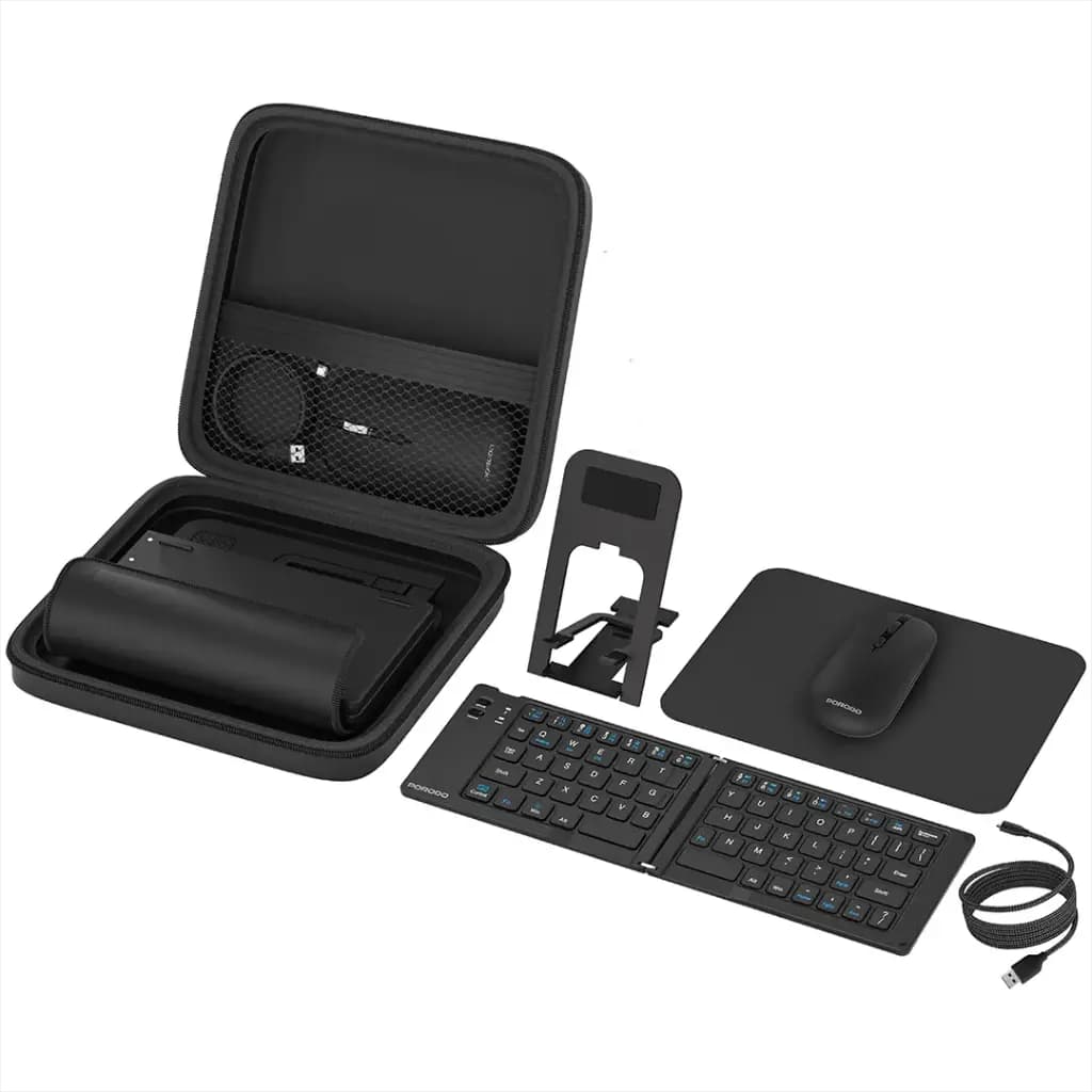 Porodo 6-In-1 keyboard & mouse Set