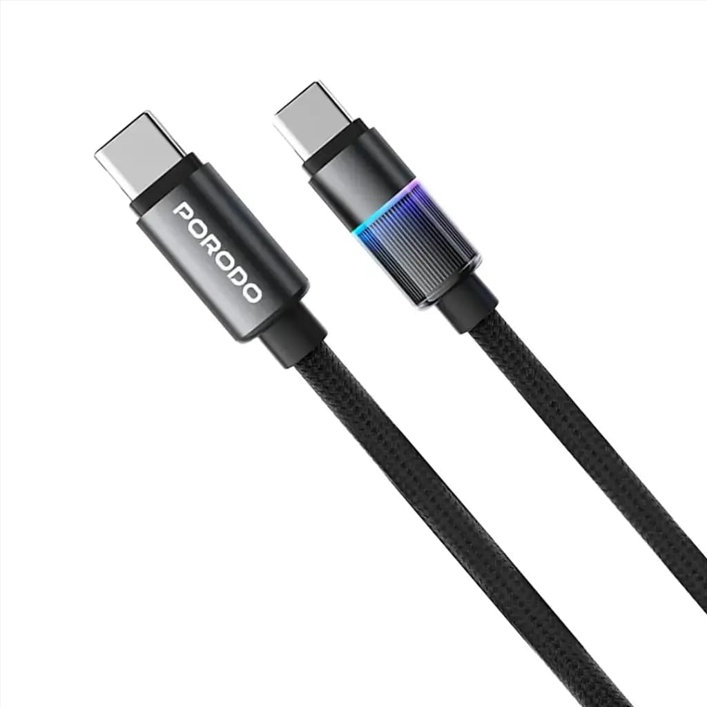 Porodo Aluminum USB-C to USB-C Cable 240W