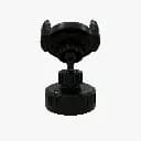 Porodo Blue Car Phone Holder Multi-Surface Mounting