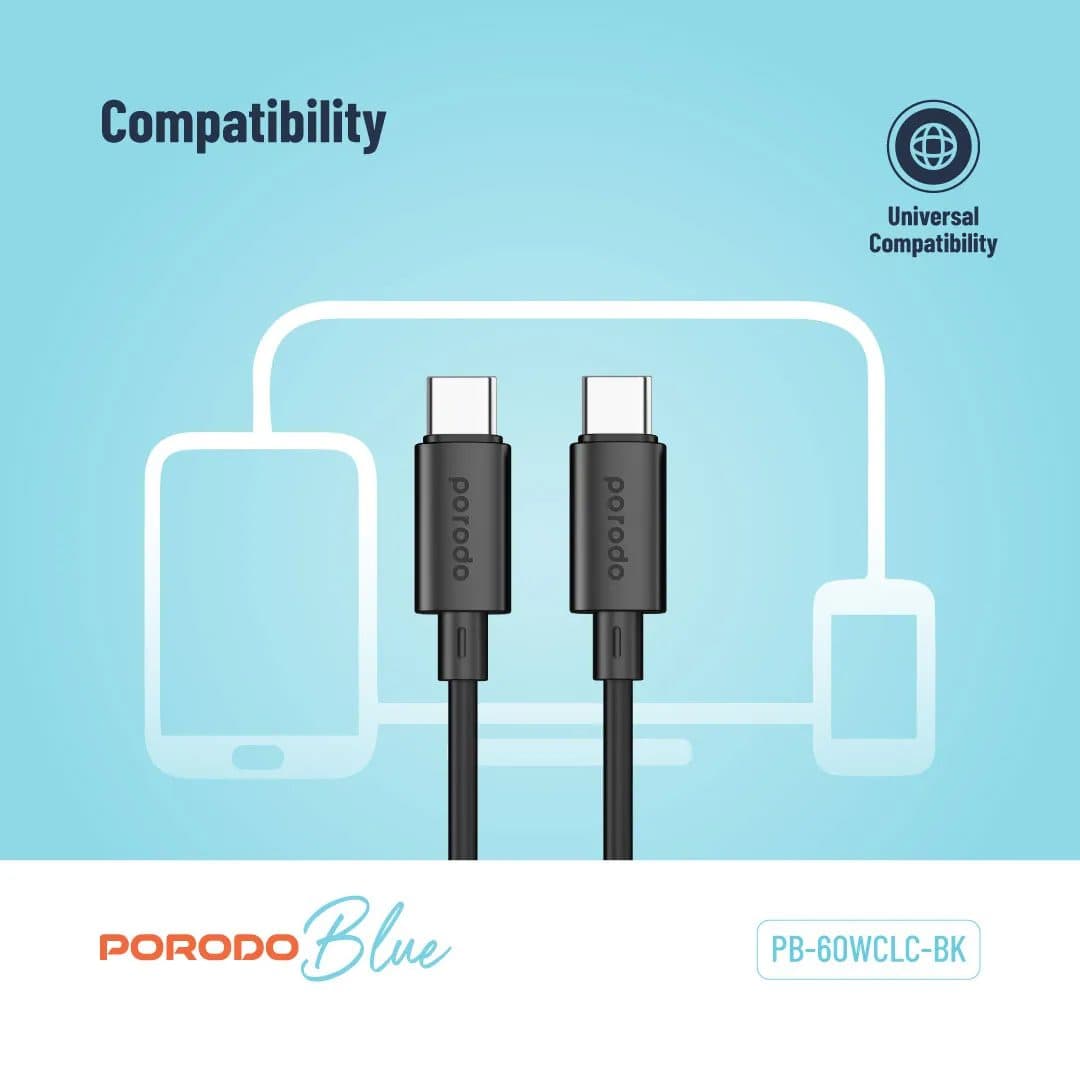Porodo USB-C to USB-C Cable