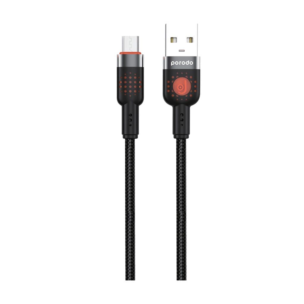 Porodo Braided USB-A to Micro USB Cable