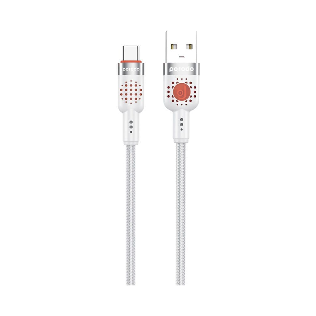 Porodo Braided USB-A to Type-C Cable