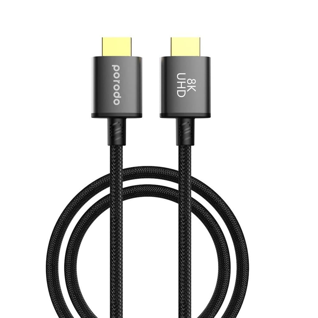 Porodo Braided HDMI Ultra HD Cable 3m