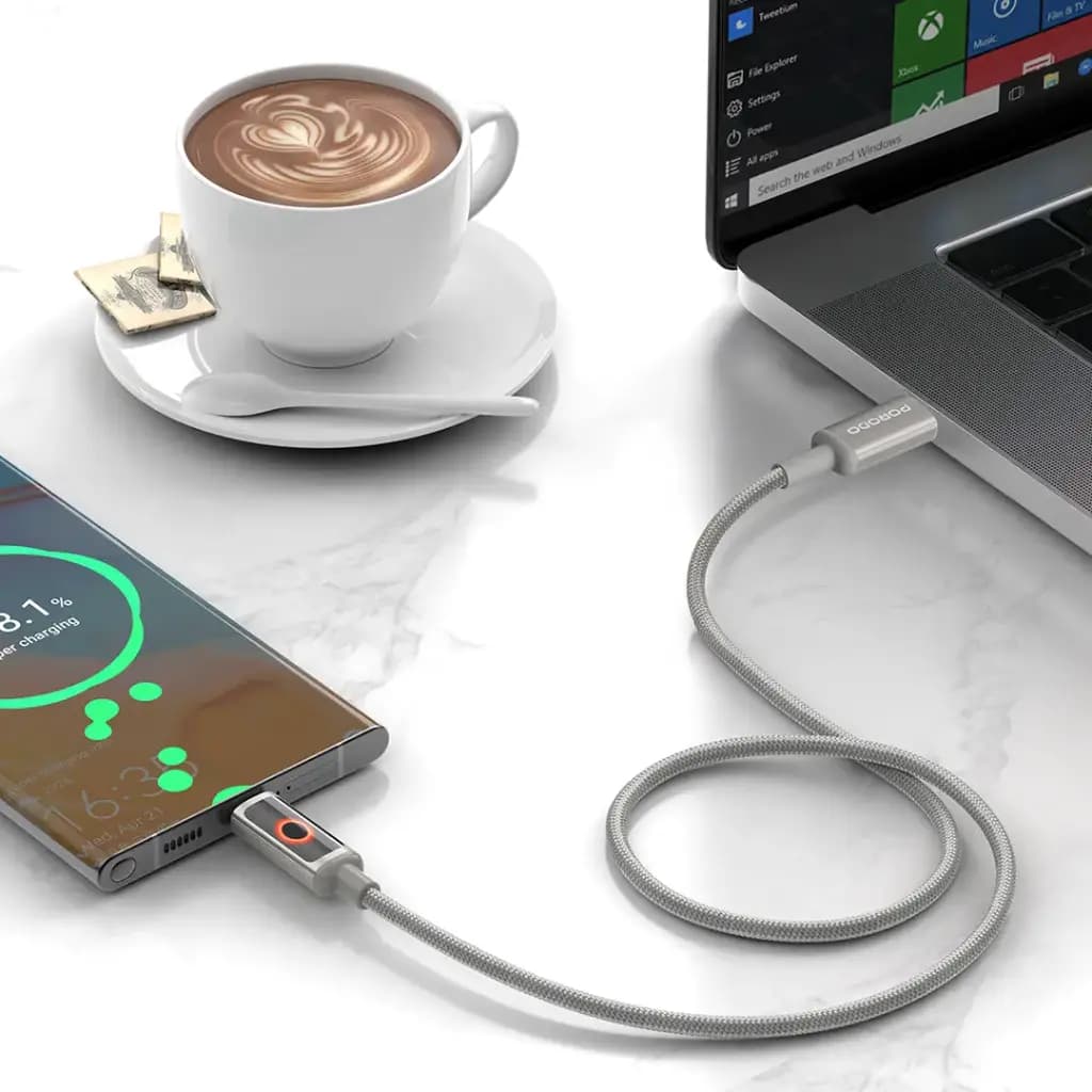 Porodo ChargeLite USB-C to USB-C Cable