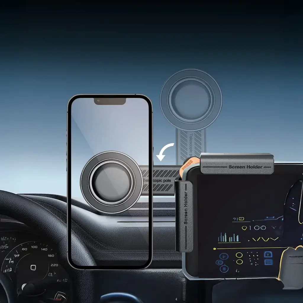 Porodo Clavomag 360° Adjustable Car Mount