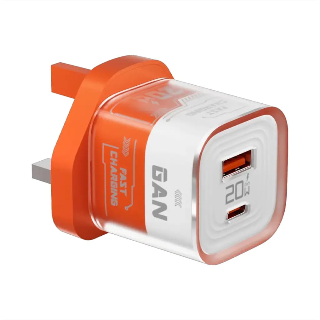 Porodo Crystal Shell GaN Wall Charger