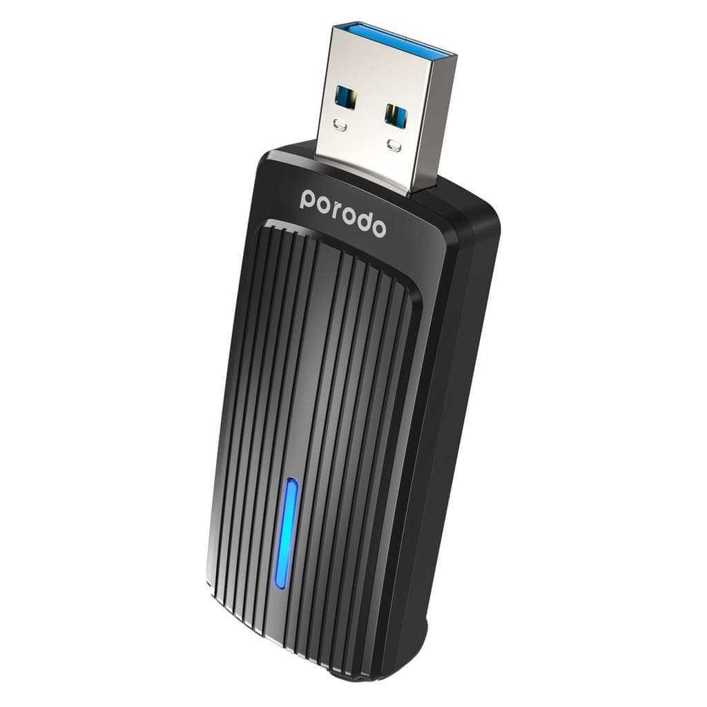 Porodo Dual Band WiFi Adapter USB 3.0