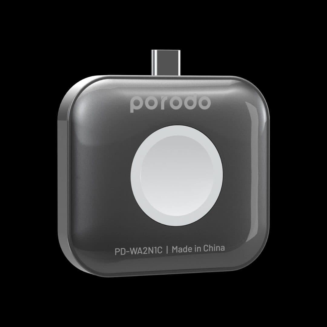 Porodo Dual-Dock Wireless Charger For Watch & Earbuds