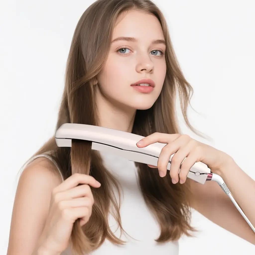 Porodo Dual-Mode Hair Straightening Brush