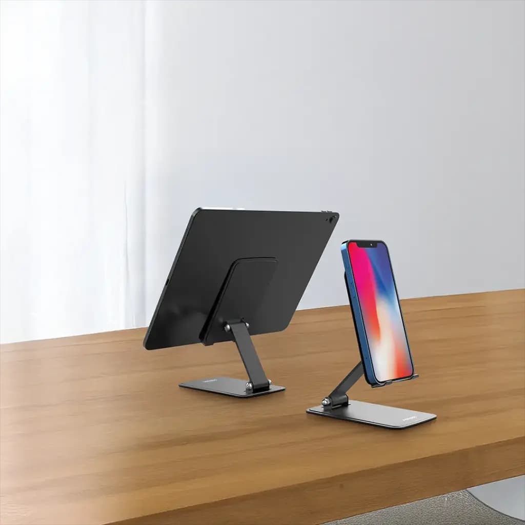Porodo Foldable Desktop Stand with Anti-Slip Base