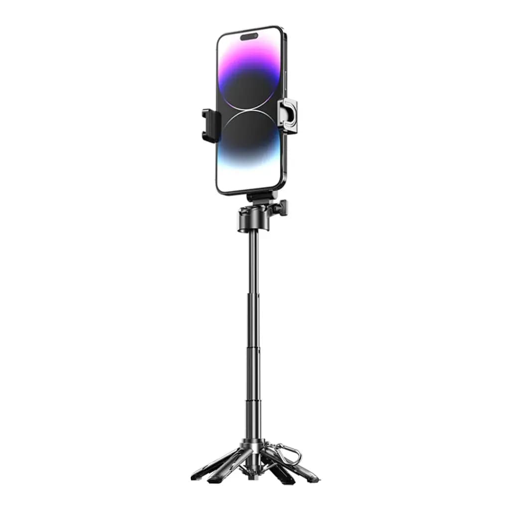 Porodo Foldable Selfie Stick with Extendable Tripod