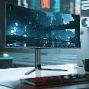 Porodo Gaming 34" Curved Ultra-Wide QHD 200HZ Gaming Monitor with Ergonomic 3-Axis Stand