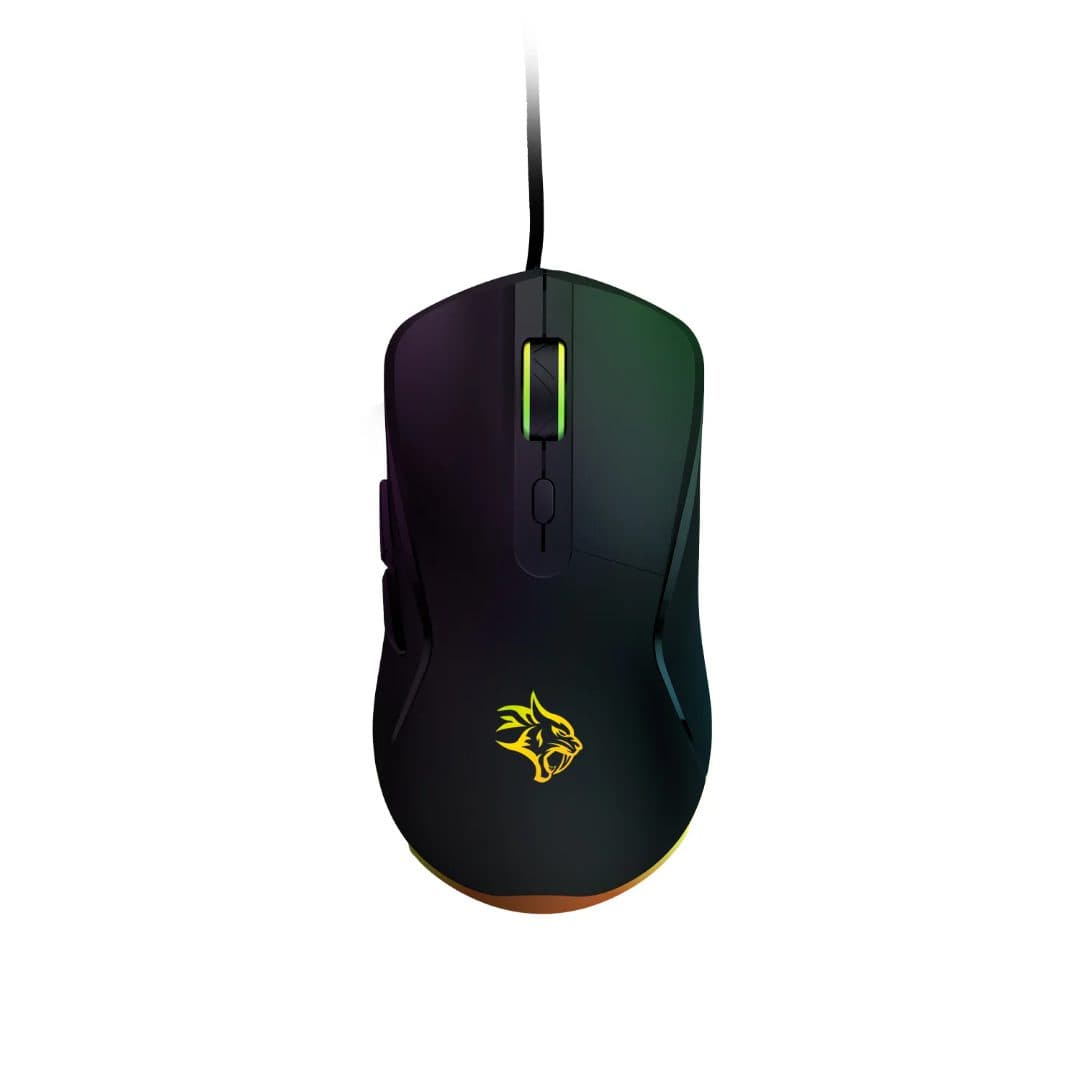 Wired Gaming Mouse with RGB Lighting