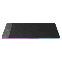 Porodo Gaming RGB Gaming Mouse Pad With 15W Fast Wireless Charger