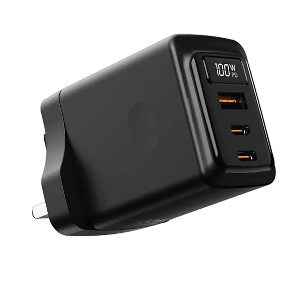 Porodo GaN 100W Multi-Port Wall Charger