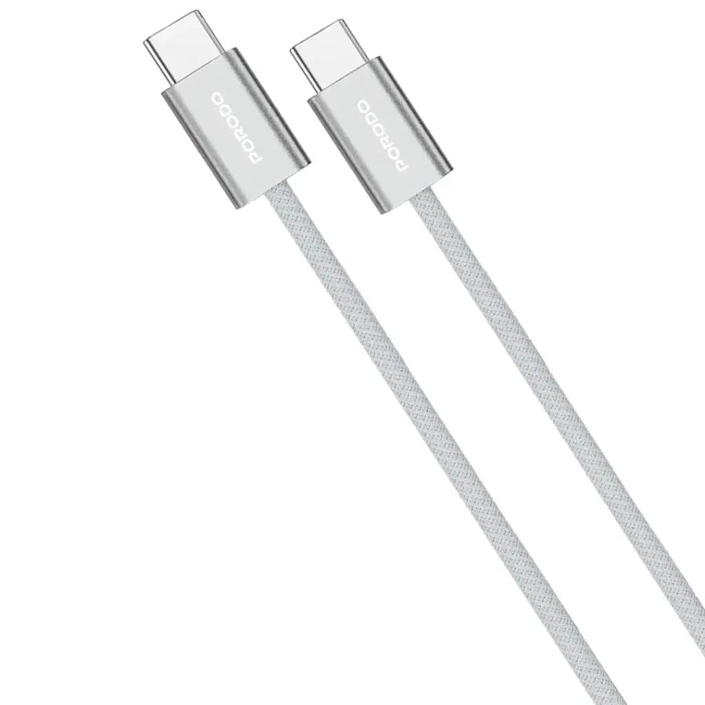Porodo High-Speed USB-C Braided Cable PD60W