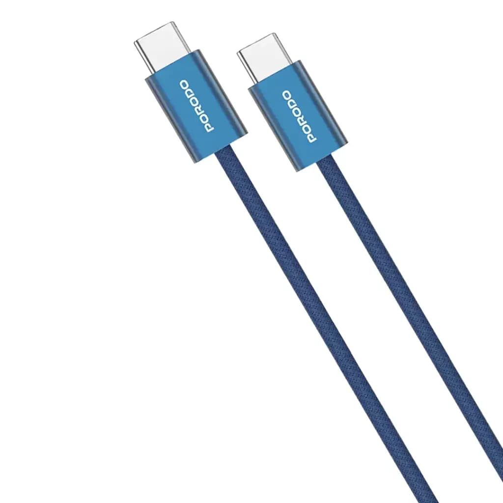 Porodo High-Speed USB-C Braided Cable PD60W