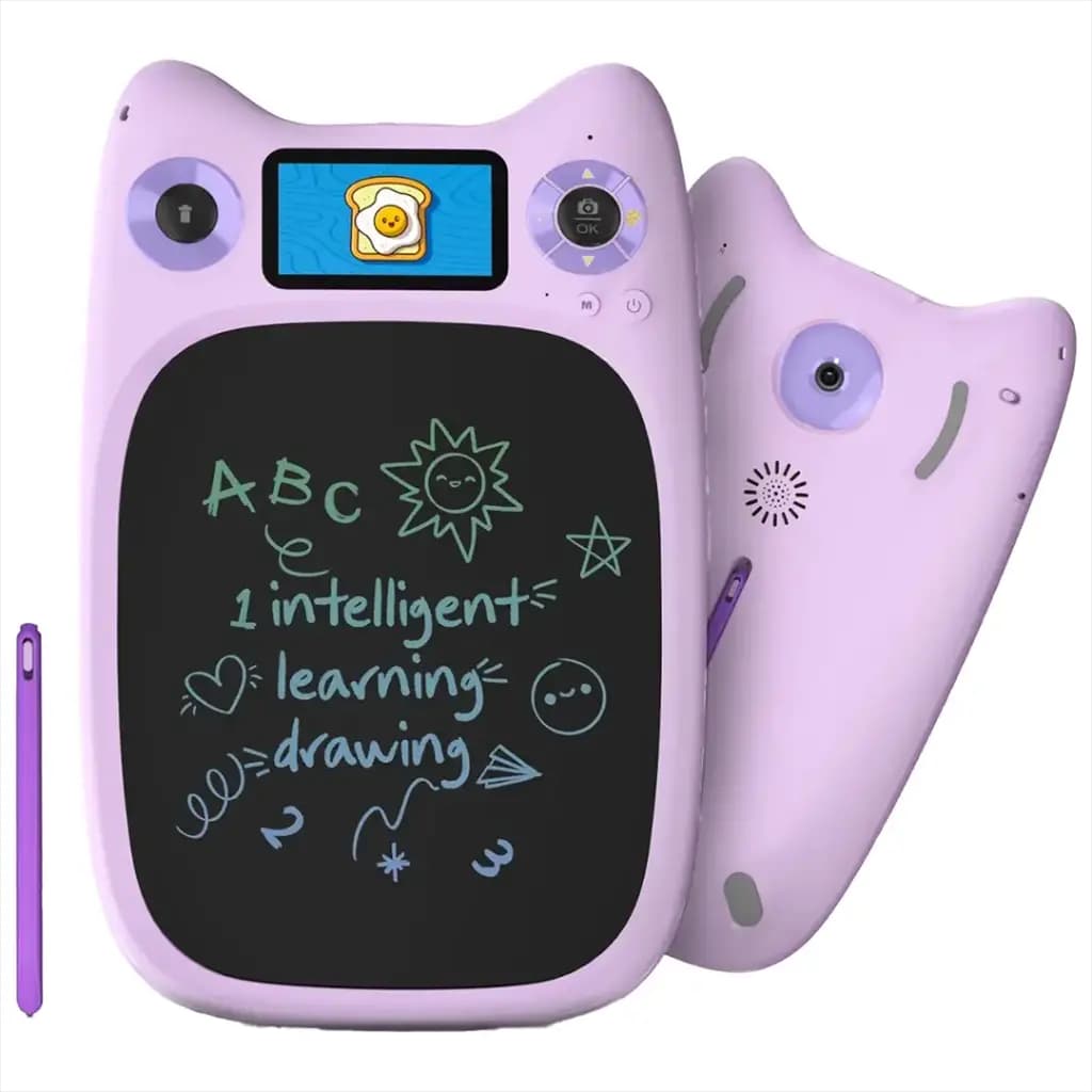 Porodo Kids Drawing & Writing Board 95 Guided Drawings | 3.0" IPS Display