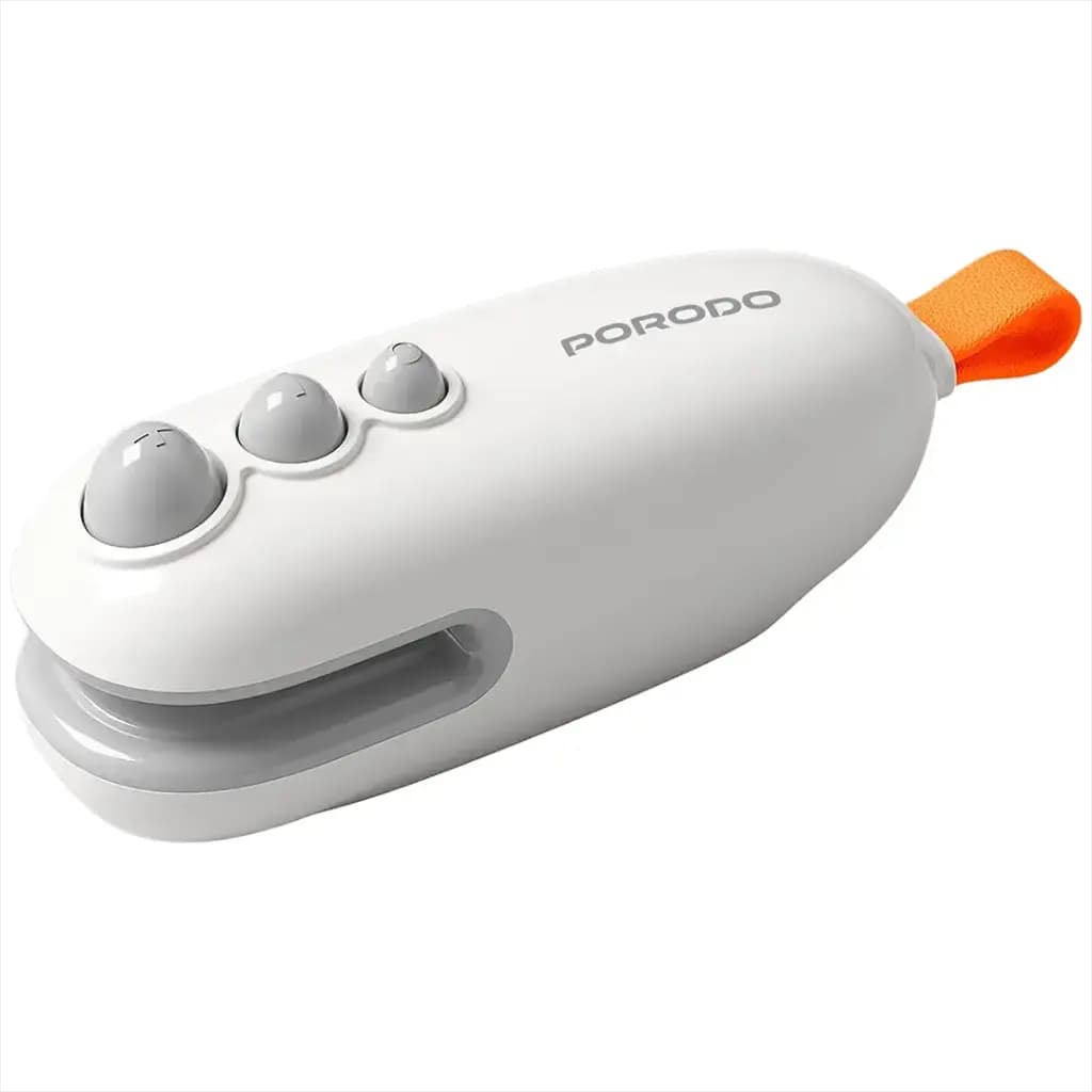 Porodo Lifestyle 2-In-1 Magnetic Mini Sealer & Cutter