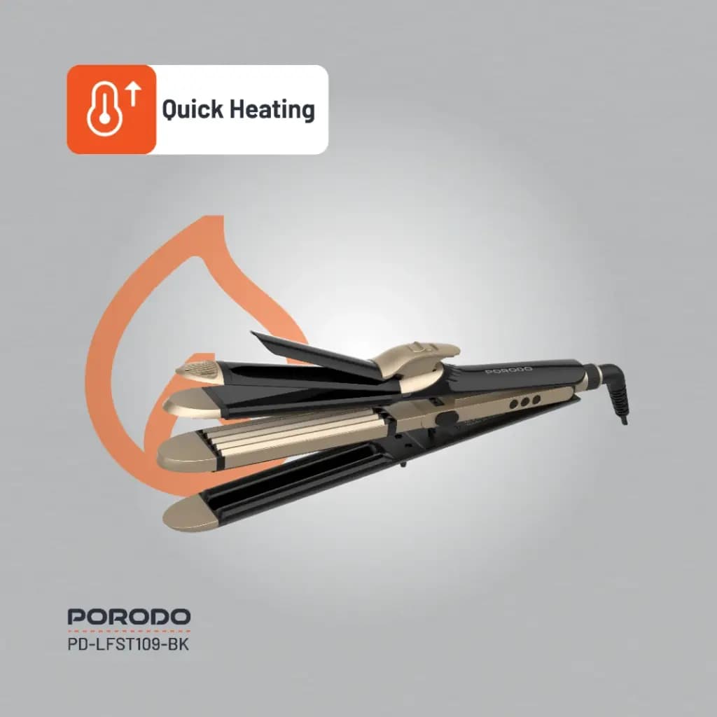 Porodo Lifestyle 4 Style Hair Iron
