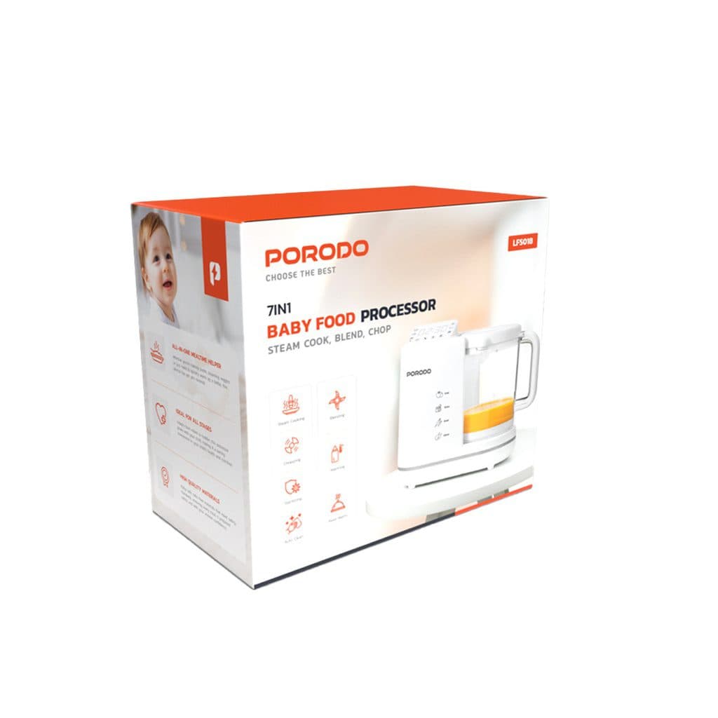 Porodo Lifestyle 7 In 1 Baby Food Processor