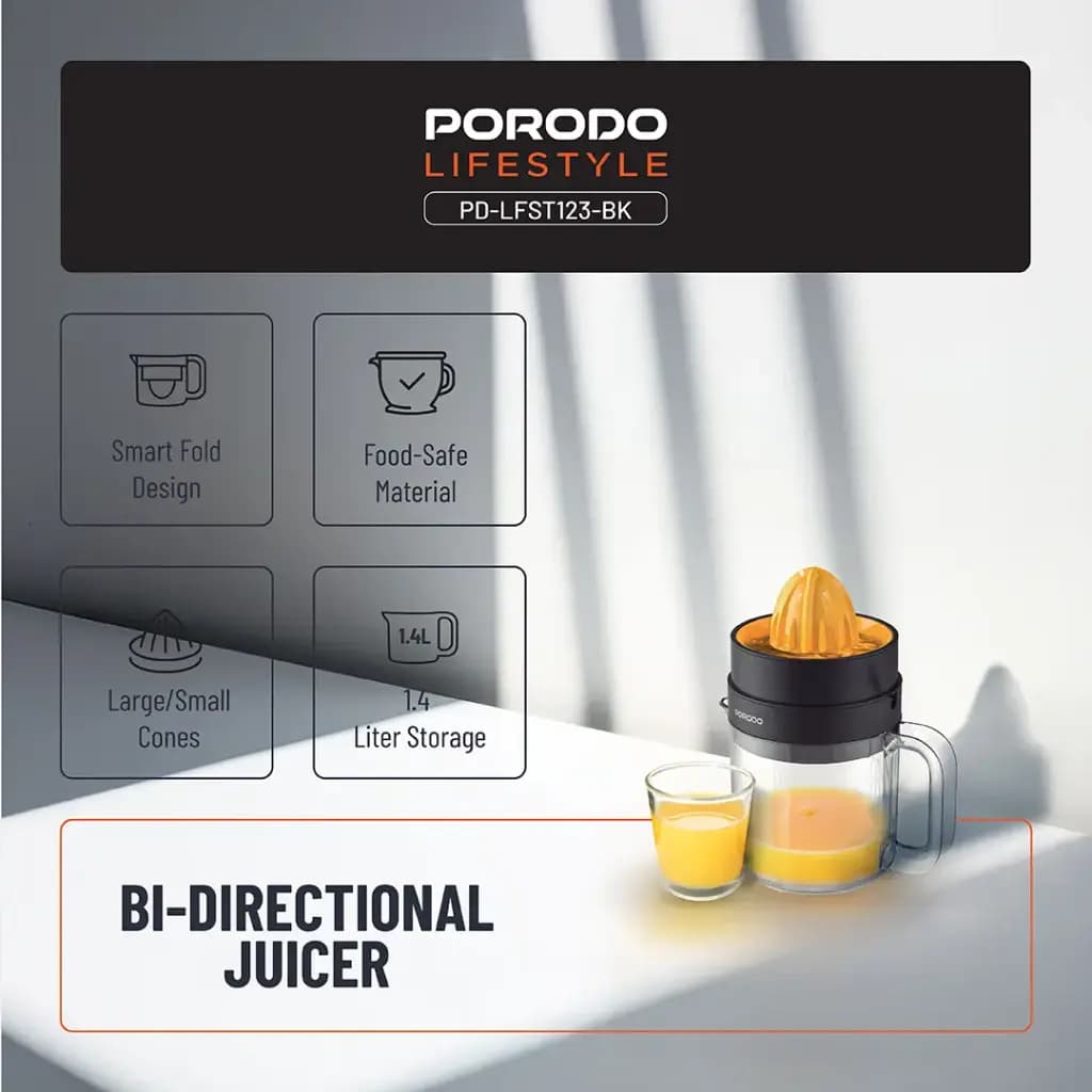 Porodo Lifestyle BI-Directional Juicer