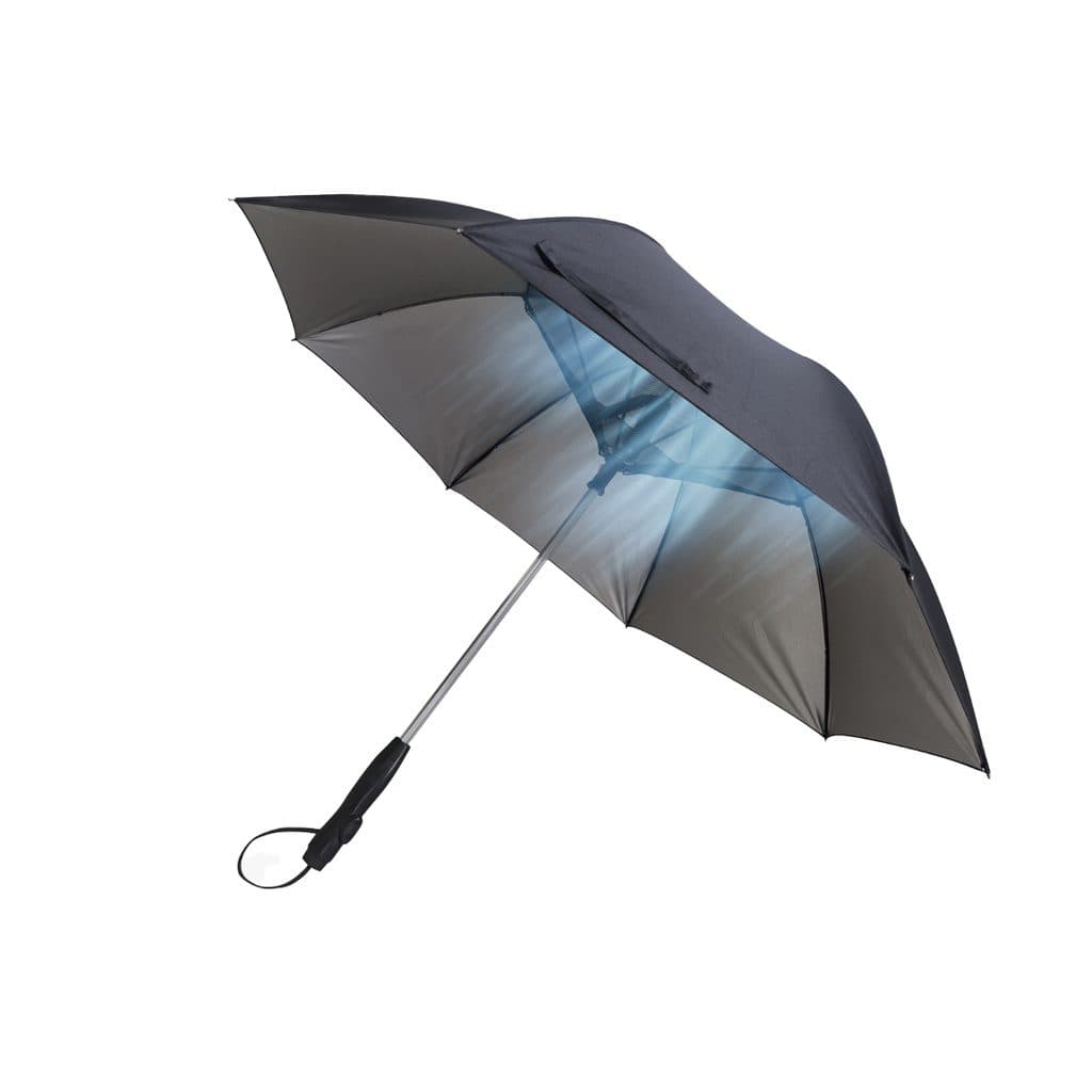 Porodo Lifestyle Cool Mist Umbrella with Built-in Fan