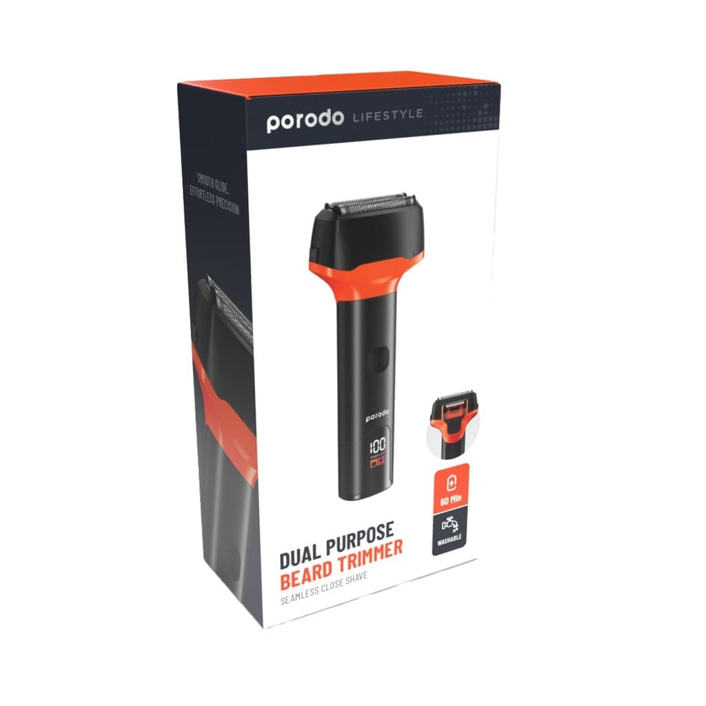Porodo Lifestyle Dual Purpose Beard Trimmer