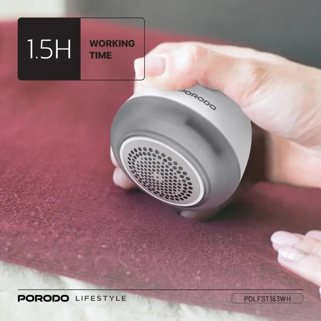 Porodo Lifestyle Fabric Shaver Lint & Bobbles Remover
