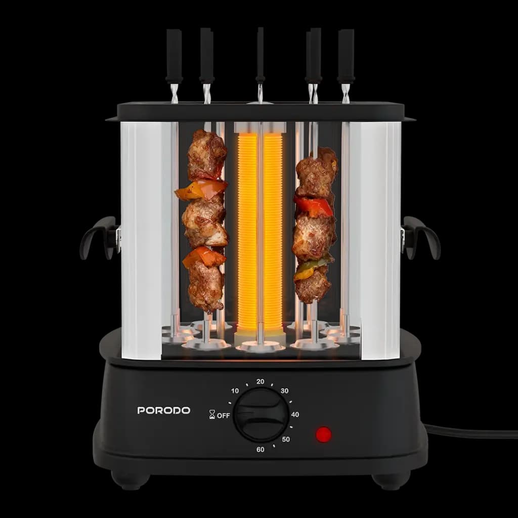 Porodo Lifestyle Grilljet Electric Rotisserie Kebab Grill