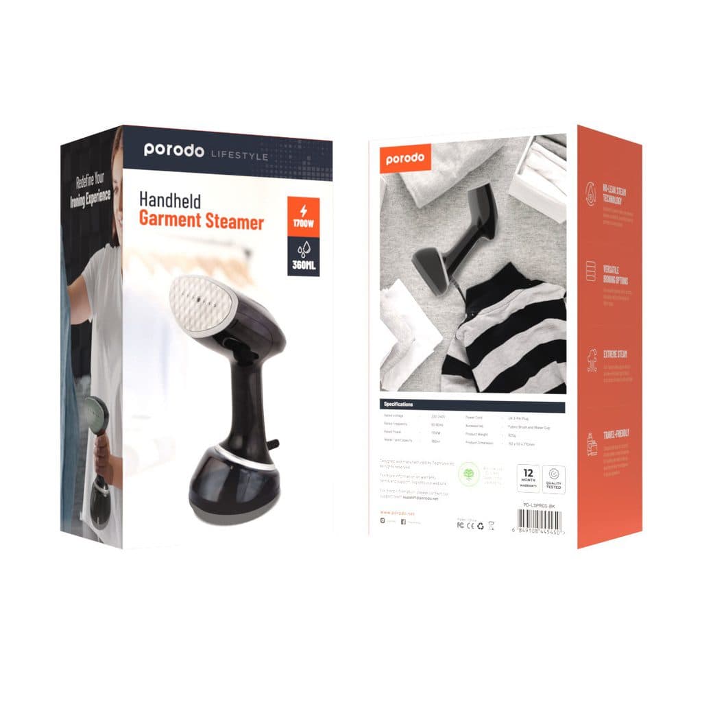 Porodo Lifestyle Handheld Garment Steamer