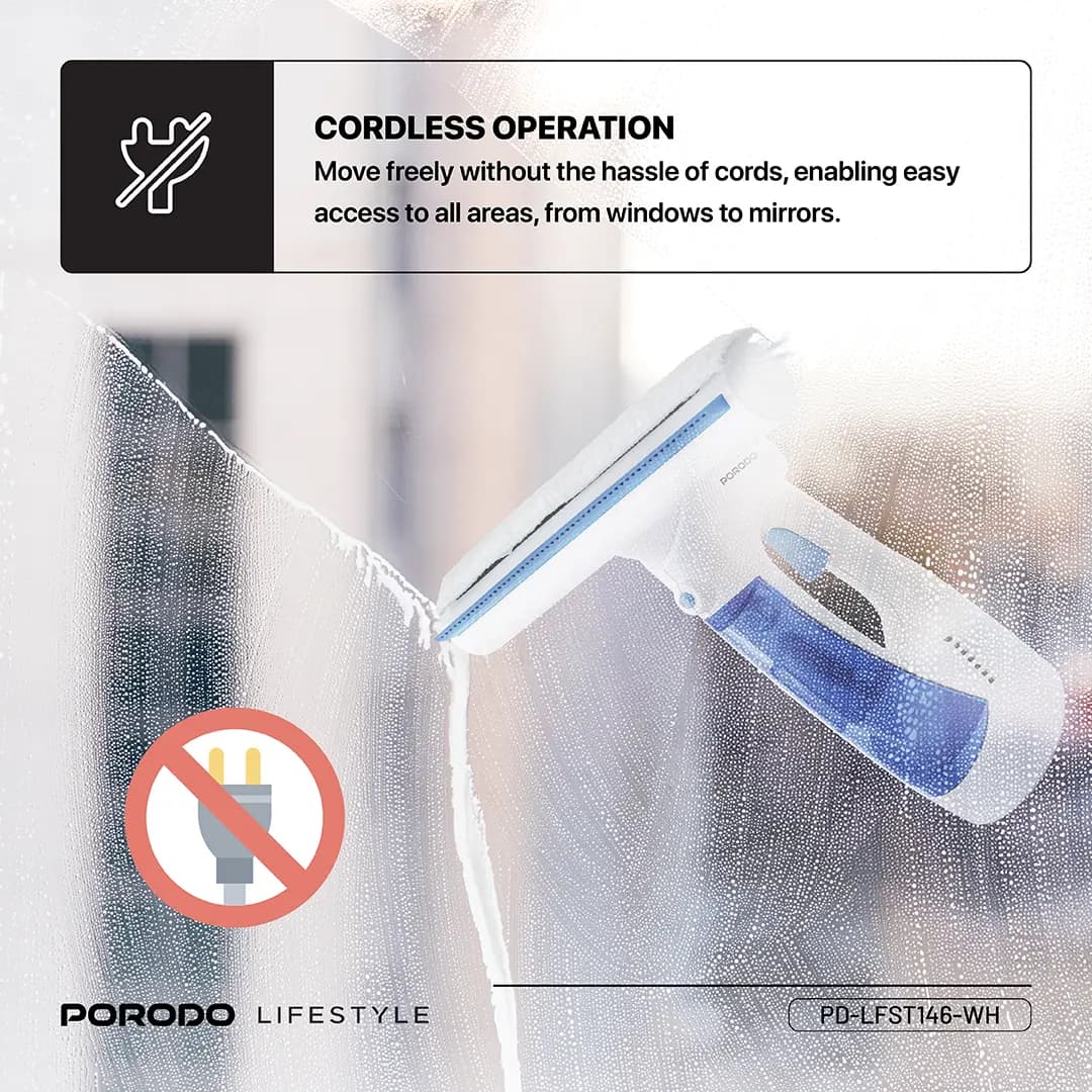 Porodo Lifestyle Handheld Window Cleaner