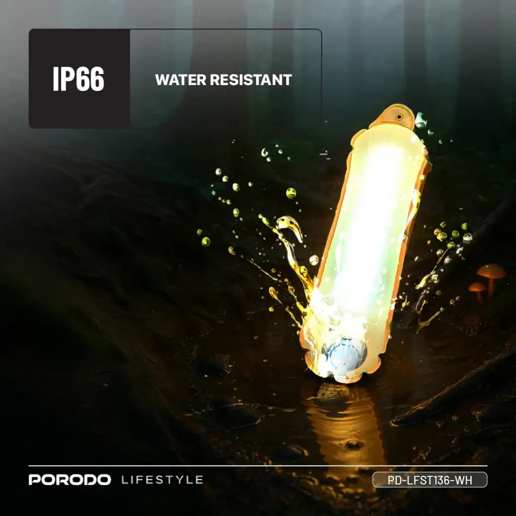 Porodo Lifestyle Inflatable Outdoor Magnetic Tube Light