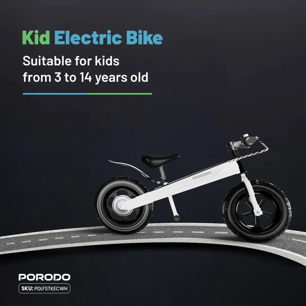 Porodo Lifestyle JoyCruiser Kids Electric Bike