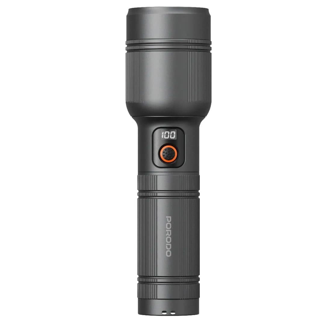Porodo Lifestyle Lumalite 2600 Rechargeable Flashlight