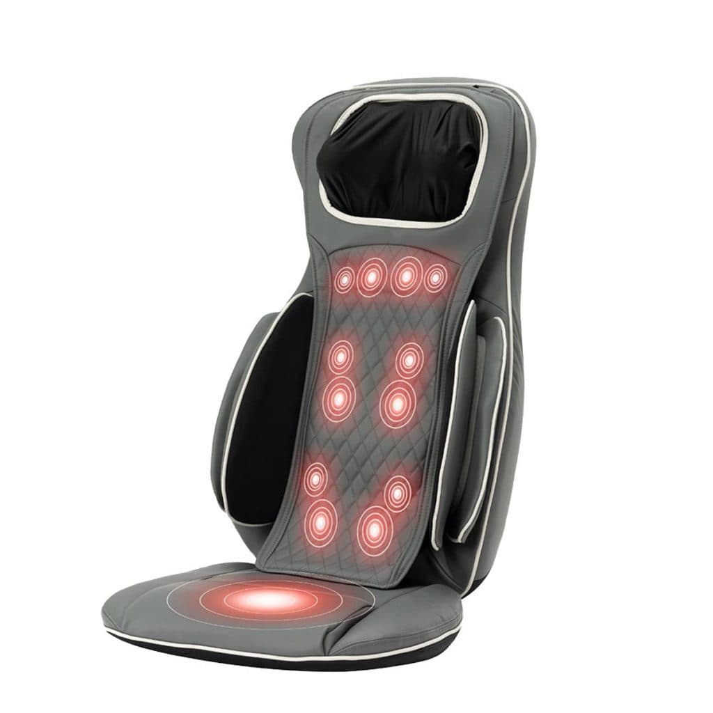 Porodo Lifestyle Neck and Back Seat Massager with Heat Therapy