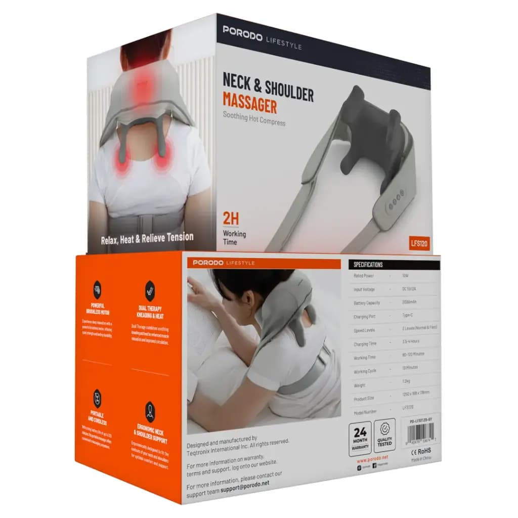 Porodo Lifestyle Neck & Shoulder Massager