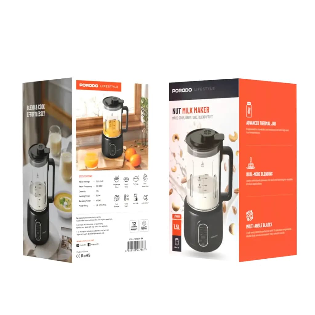Porodo Lifestyle Nut Milk Maker