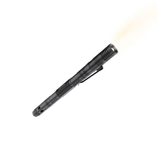 Porodo LifeStyle Outdoor 9in1 Flashlight with Holder Pen Whistle Bottle Opener and Safety Hammer-