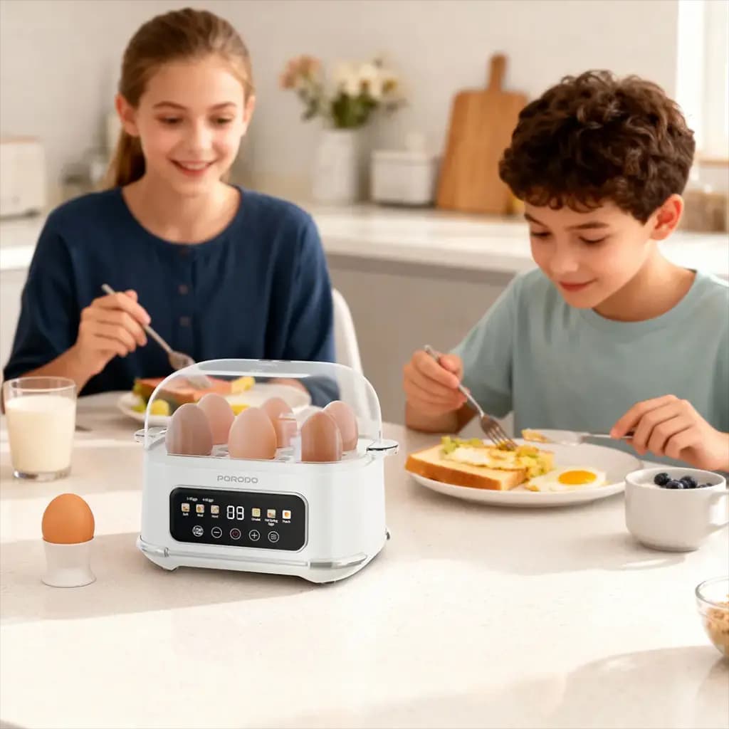 Porodo Lifestyle Poacher Smart Electric Egg Boiler