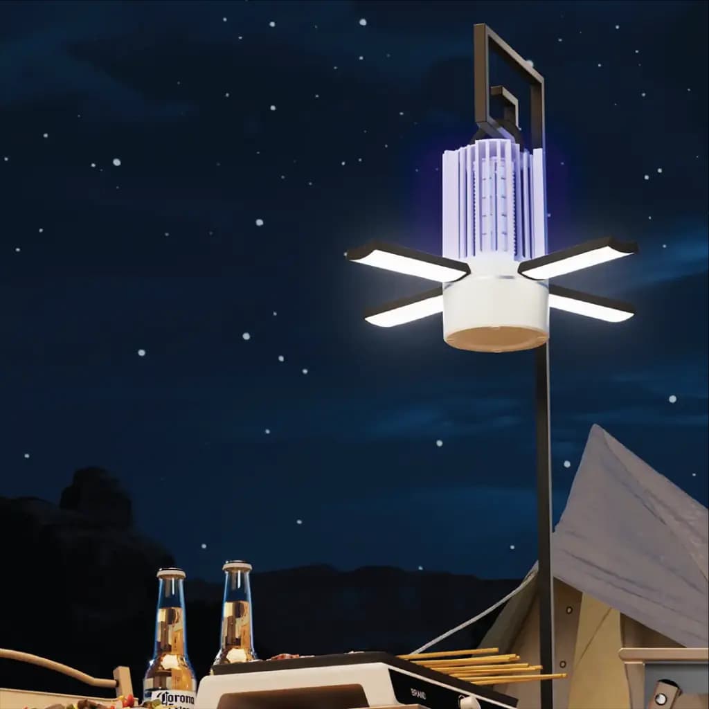 Porodo Lifestyle Portable 2-In-1 Insect Killer Lamp