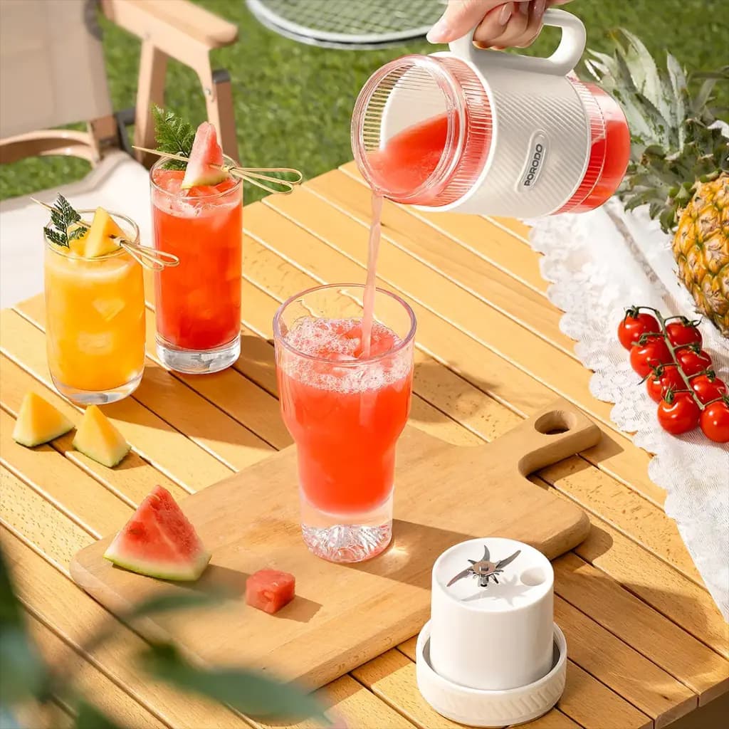 Porodo Lifestyle Portable Dual-Cup Smoothie Blender