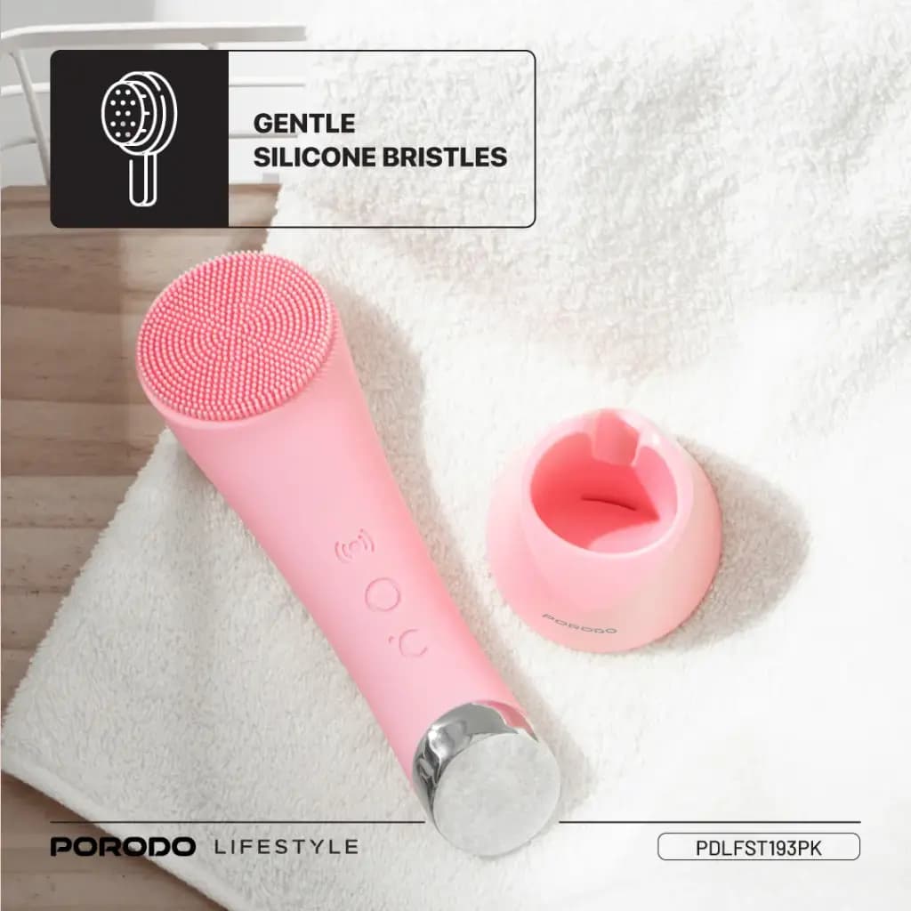 Porodo Lifestyle Sonic Vibration Facial Cleansing Brush