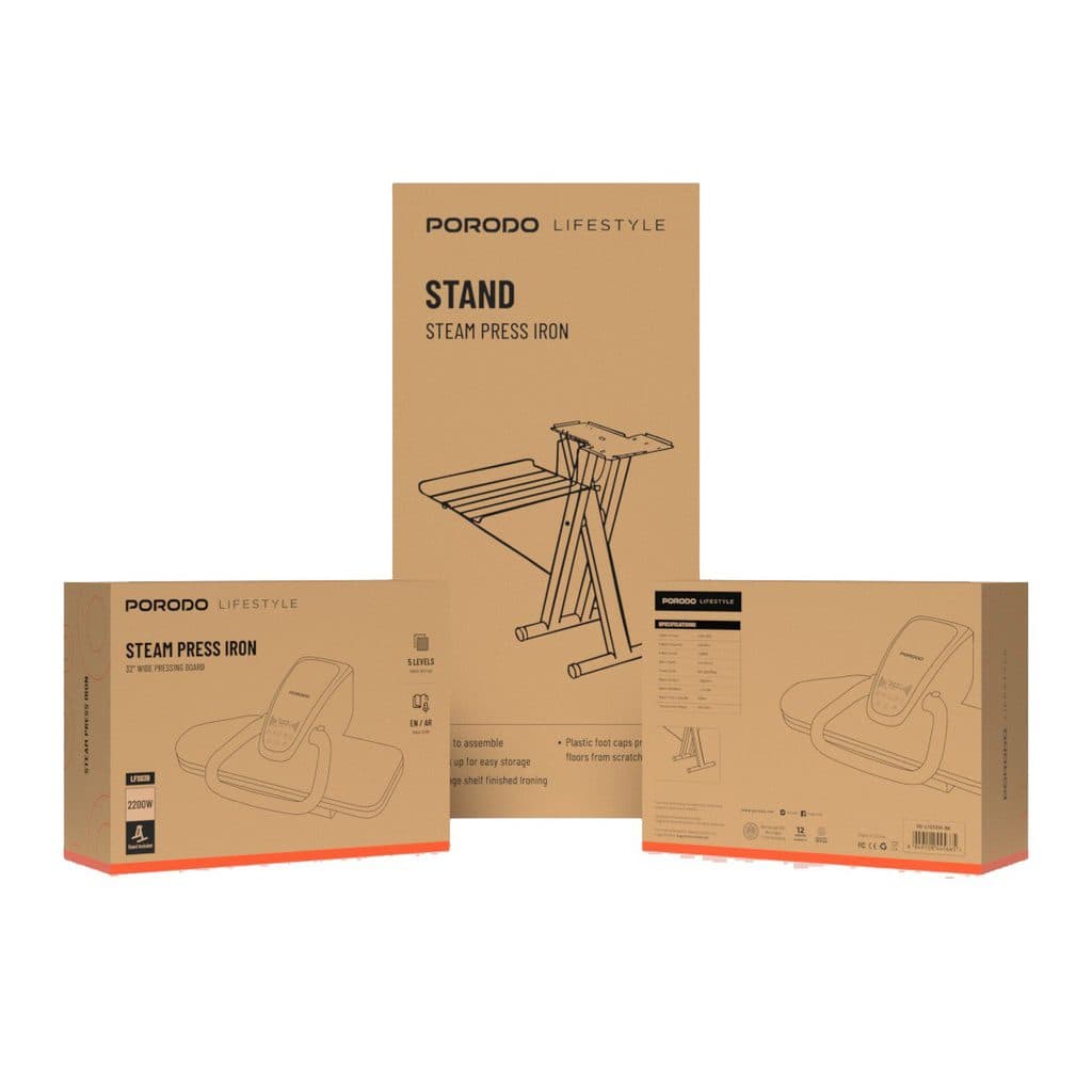 Porodo Lifestyle Steam Press Iron