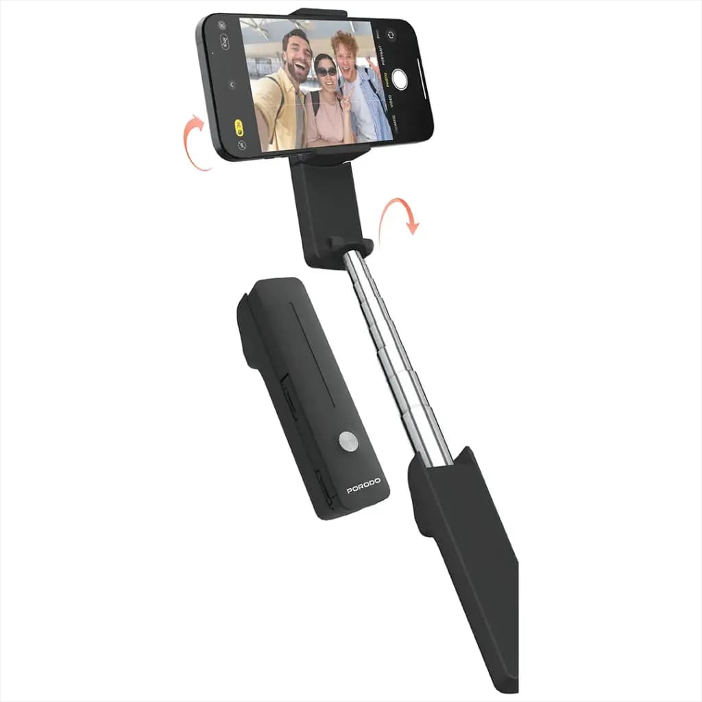 Porodo Lifestyle Ultra-Compact Bluetooth Selfie Stick