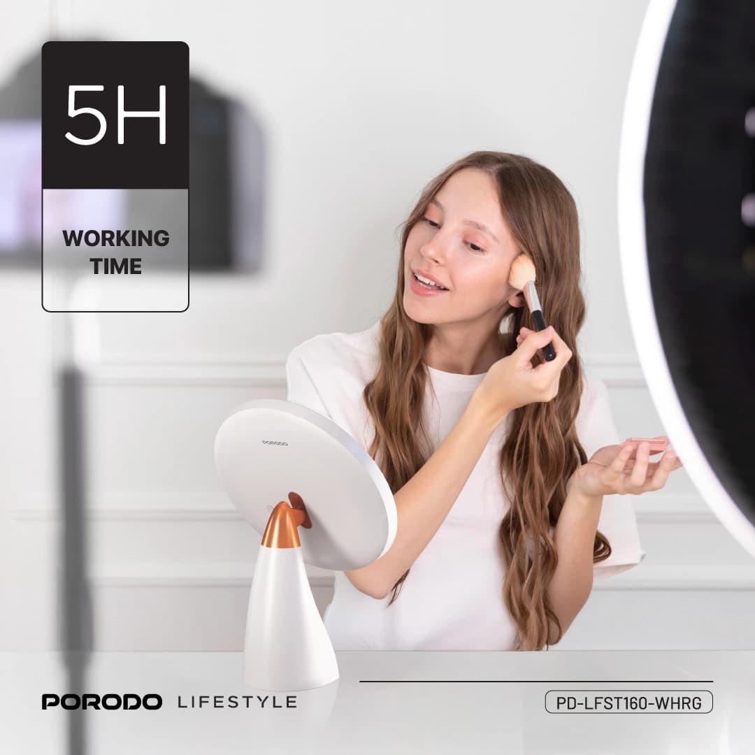 Porodo Lifestyle Vanity Makeup LED Illuminated Mirror