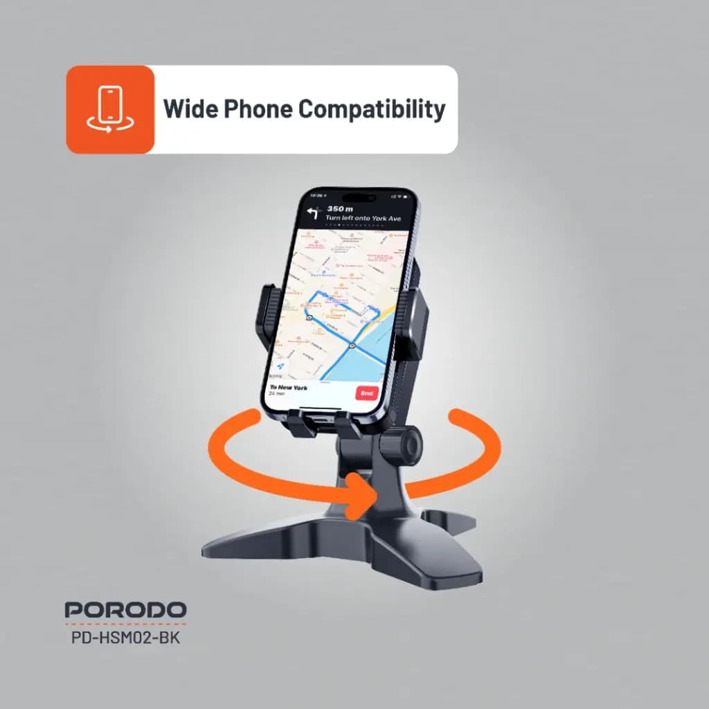 Porodo Multi-Angle Desk Phone Holder